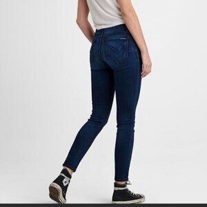 Hudson Jeans Girl's Size 14 Skinny Jeans Style # CPSIA 2008 Dark Wash Blue